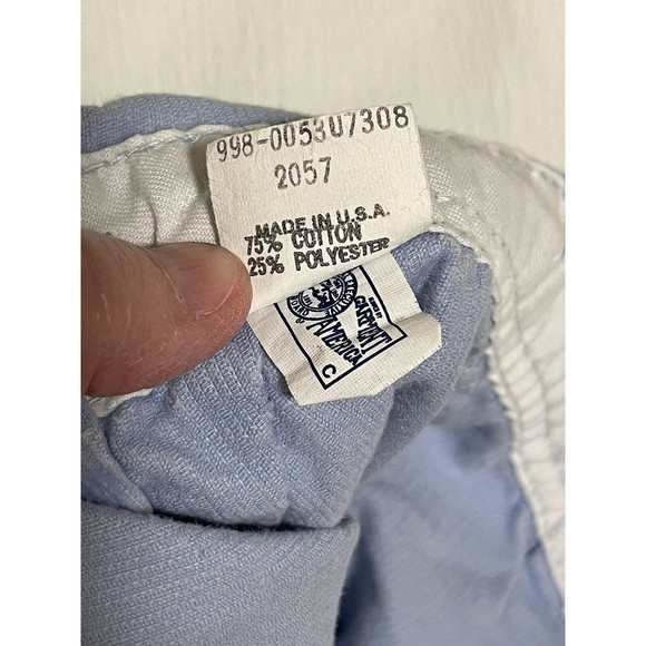 Oshkosh B’gosh Vintage Overalls Vestbak 3-6 Mo Light Blue Corduroy With Bears - Picture 6 of 6